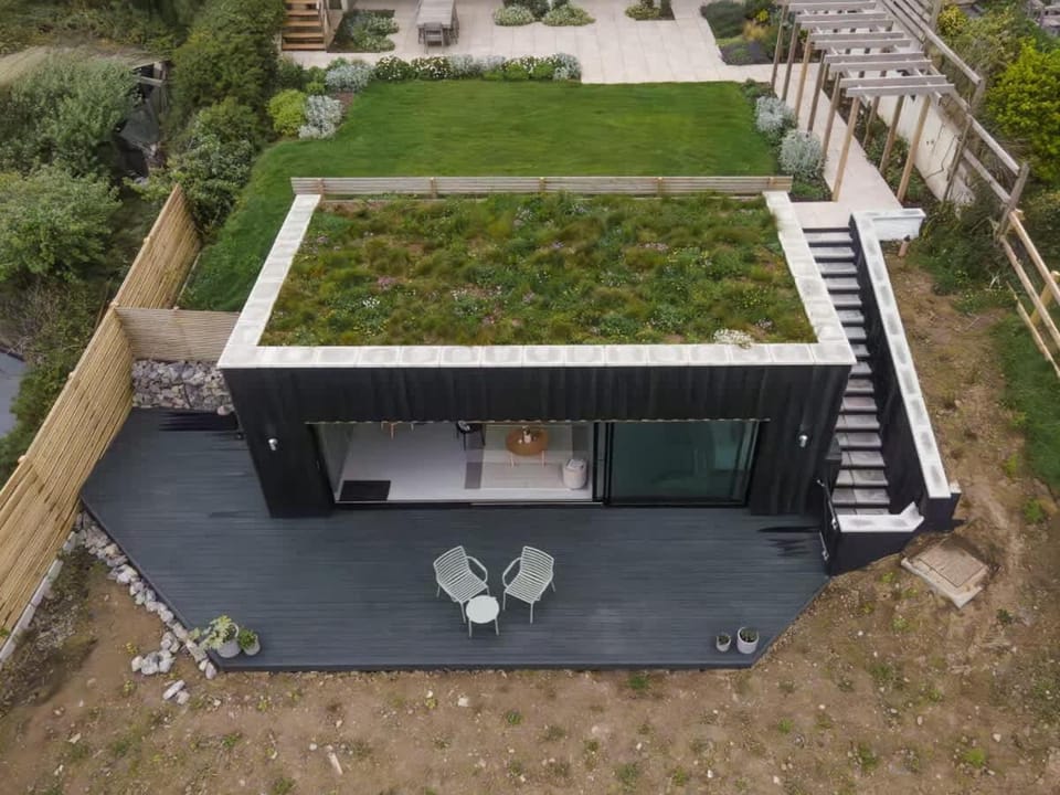 Subterranean Studio with Panoramic Costal Views and Sauna House in Nolton and Roch