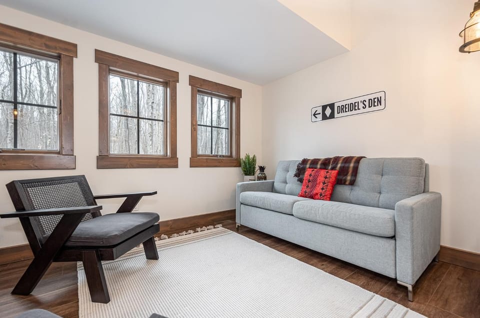 Living room, Seating area, Garden view, furniture