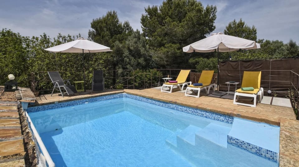 Property building, Living room, Swimming pool