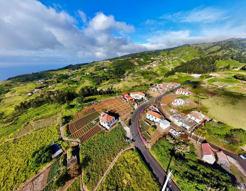 Natural landscape, Bird's eye view, Mountain view