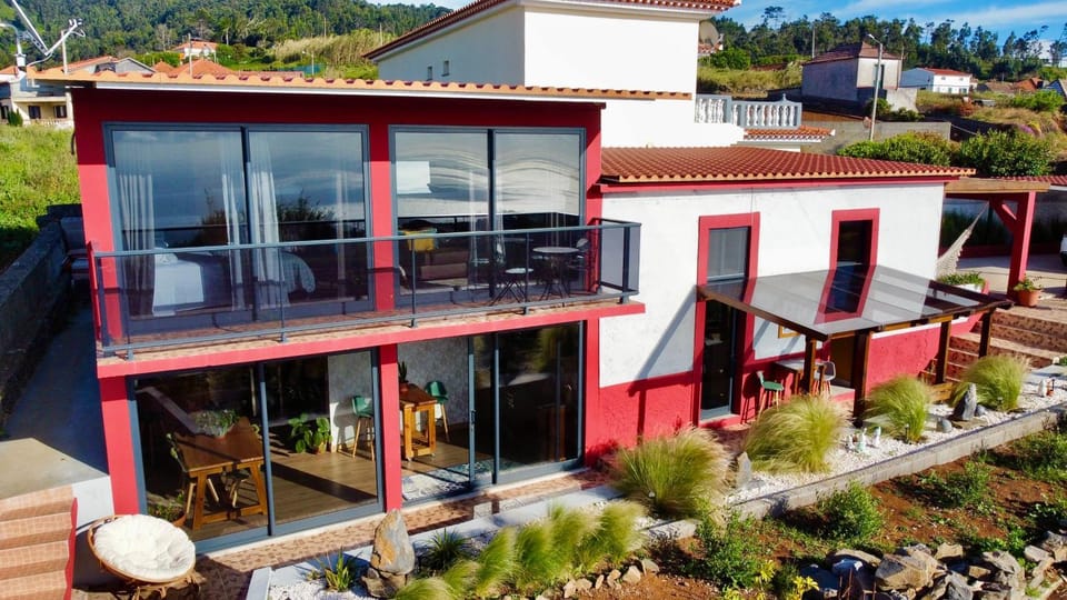 Property building, Spring, Natural landscape, Balcony/Terrace