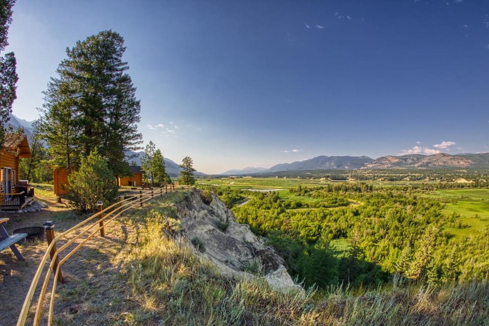 Natural landscape, Mountain view, River view