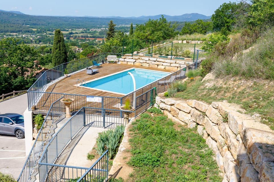Neighbourhood, Natural landscape, Mountain view, Pool view, Swimming pool, Parking