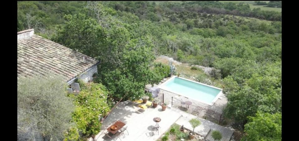 Natural landscape, Bird's eye view, Pool view