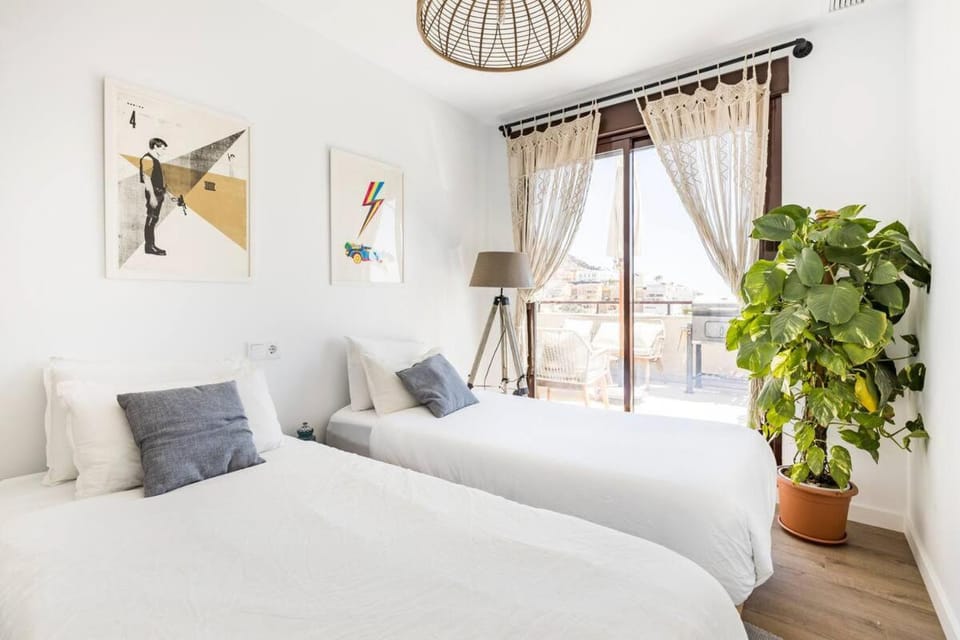 Bedroom, Sea view