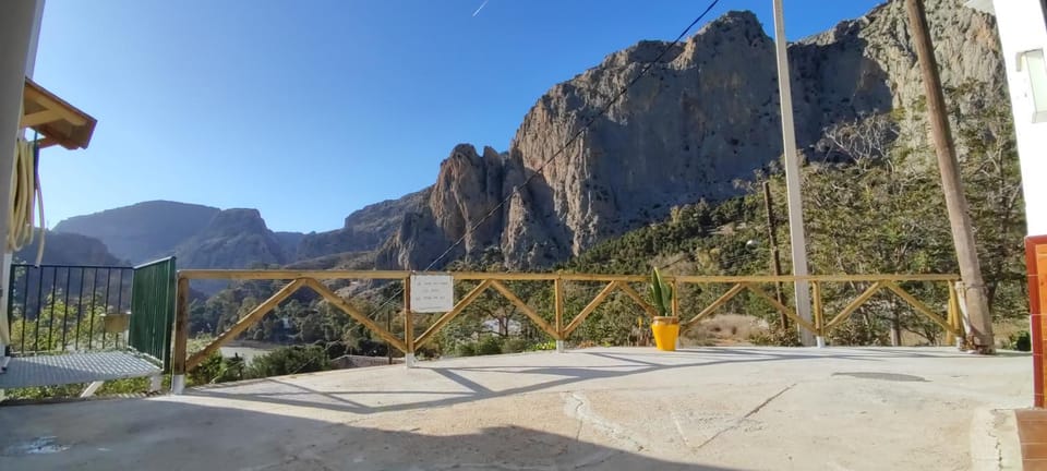 Natural landscape, Balcony/Terrace, Mountain view