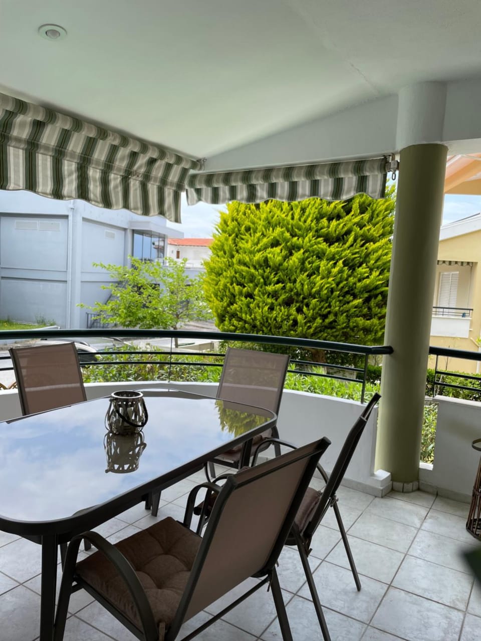 View (from property/room), Balcony/Terrace, Seating area