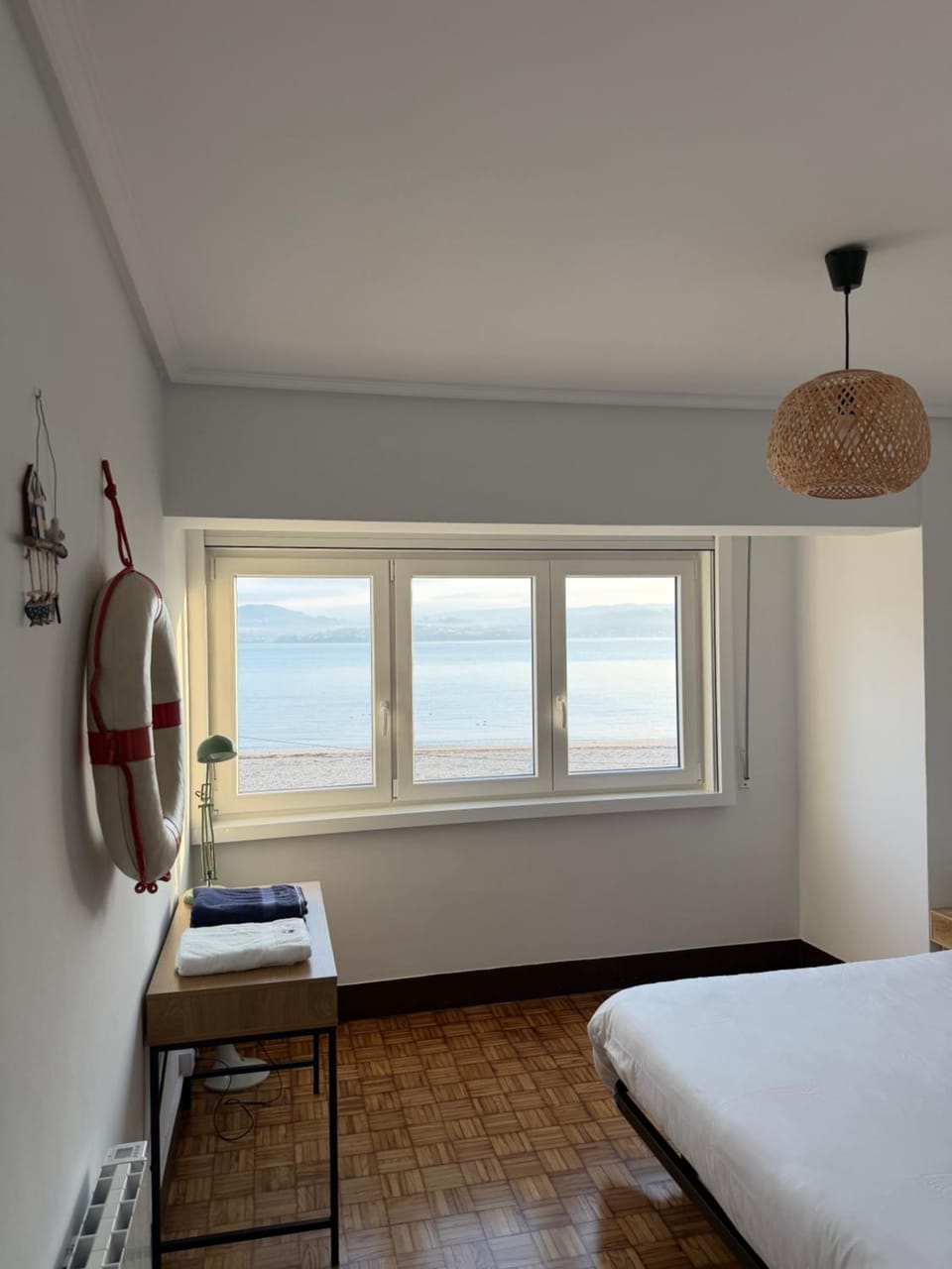 Bed, Photo of the whole room, Bedroom, Sea view