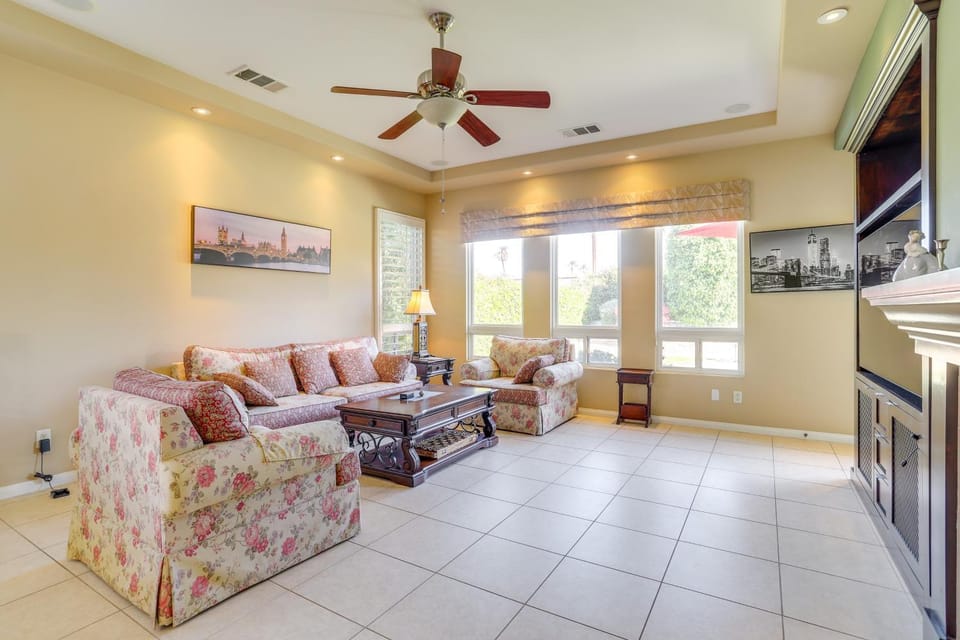 1 Mi to Coachella: Home w/ Pool & Furnished Patio House in La Quinta
