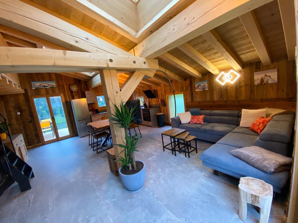 chalet du Champel jacuzzi Chalet in Saint-Gervais-Bains