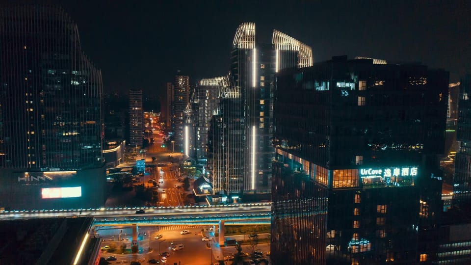 Night, City view