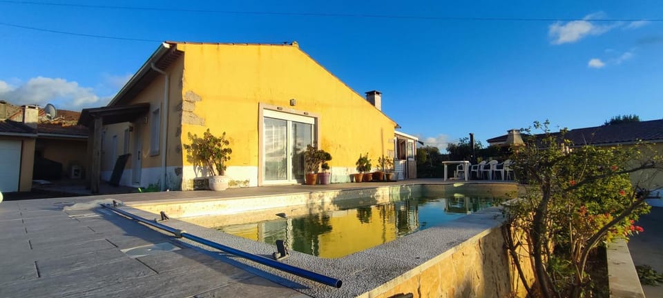 Property building, Pool view