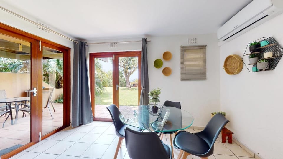 Dining area, air conditioner