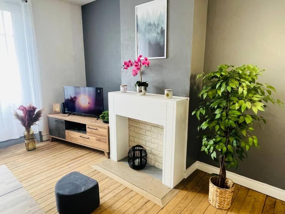 « Bel’ Epoque » proche vieille ville 6 pers, WIFI Apartment in Hauts-de-France
