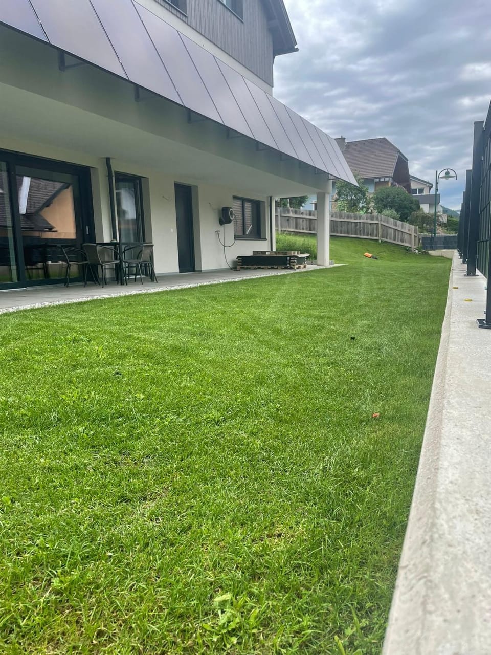 Property building, Garden