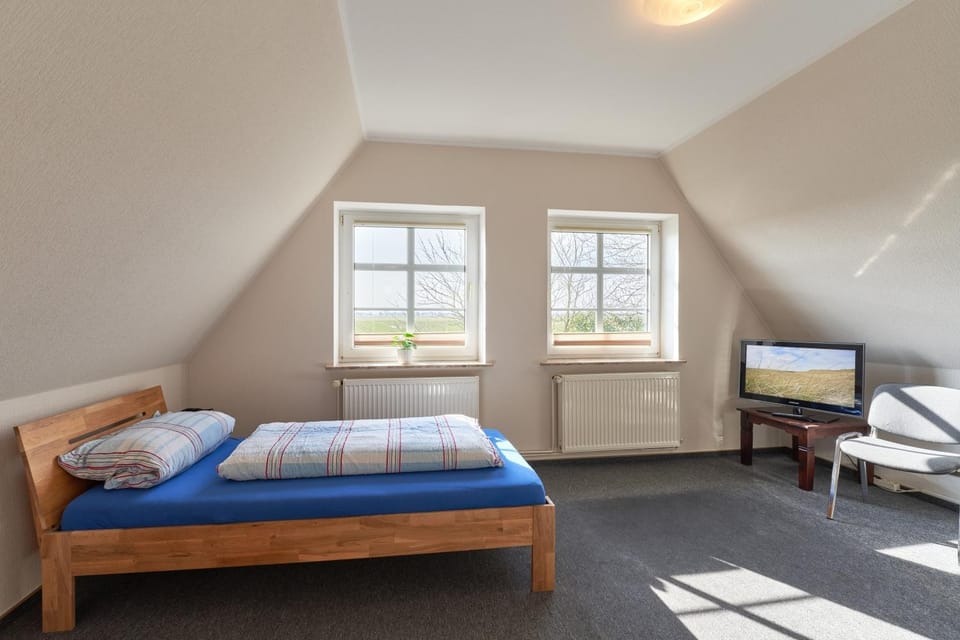 Bed, TV and multimedia, Photo of the whole room, Bedroom