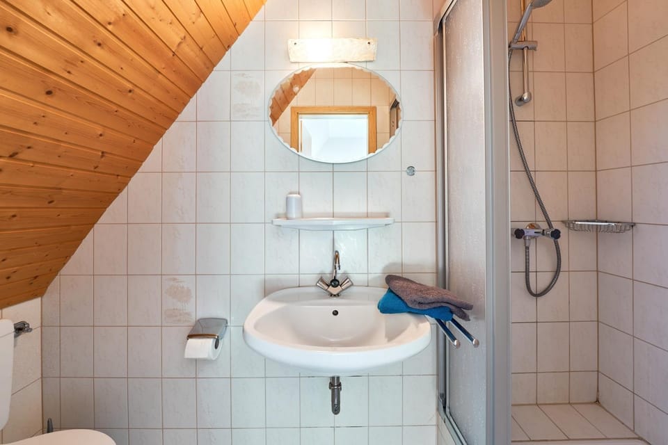 Shower, Toilet, Bathroom, towels