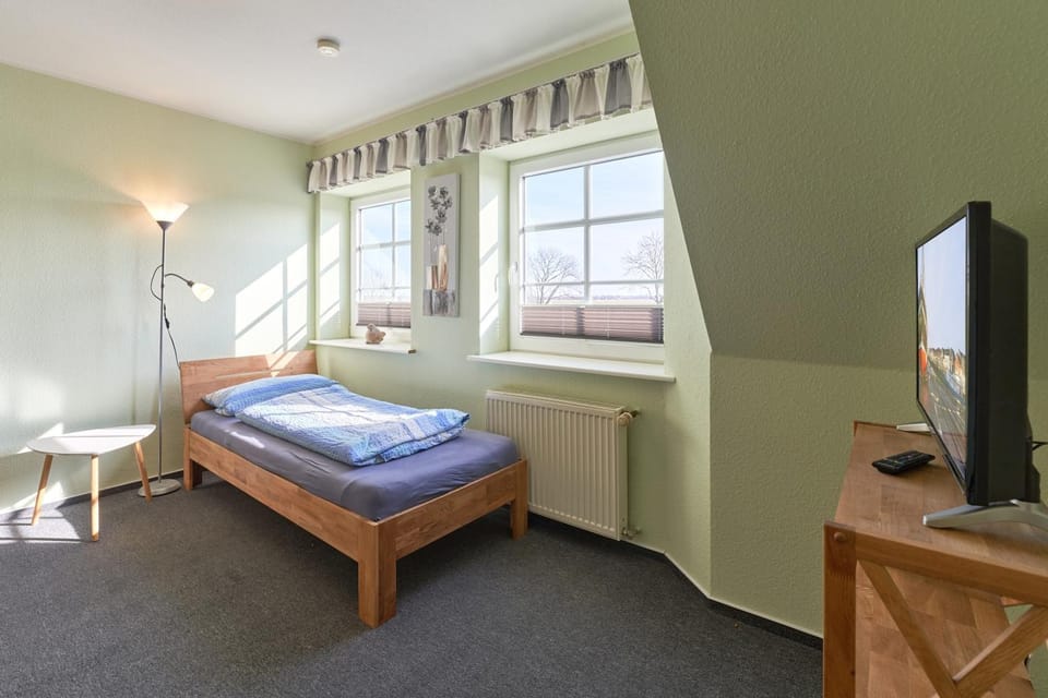 Bed, TV and multimedia, Photo of the whole room, Bedroom
