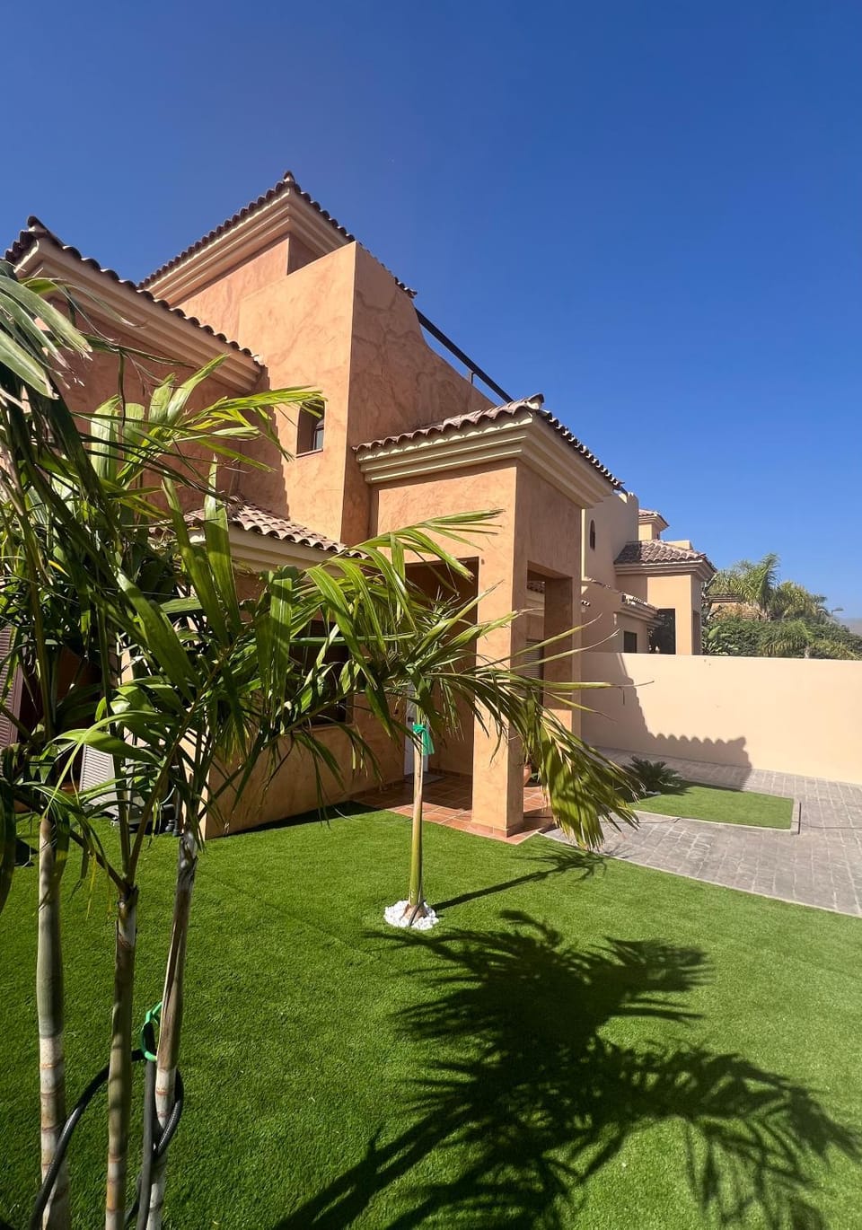 Property building, Spring, Day, Garden