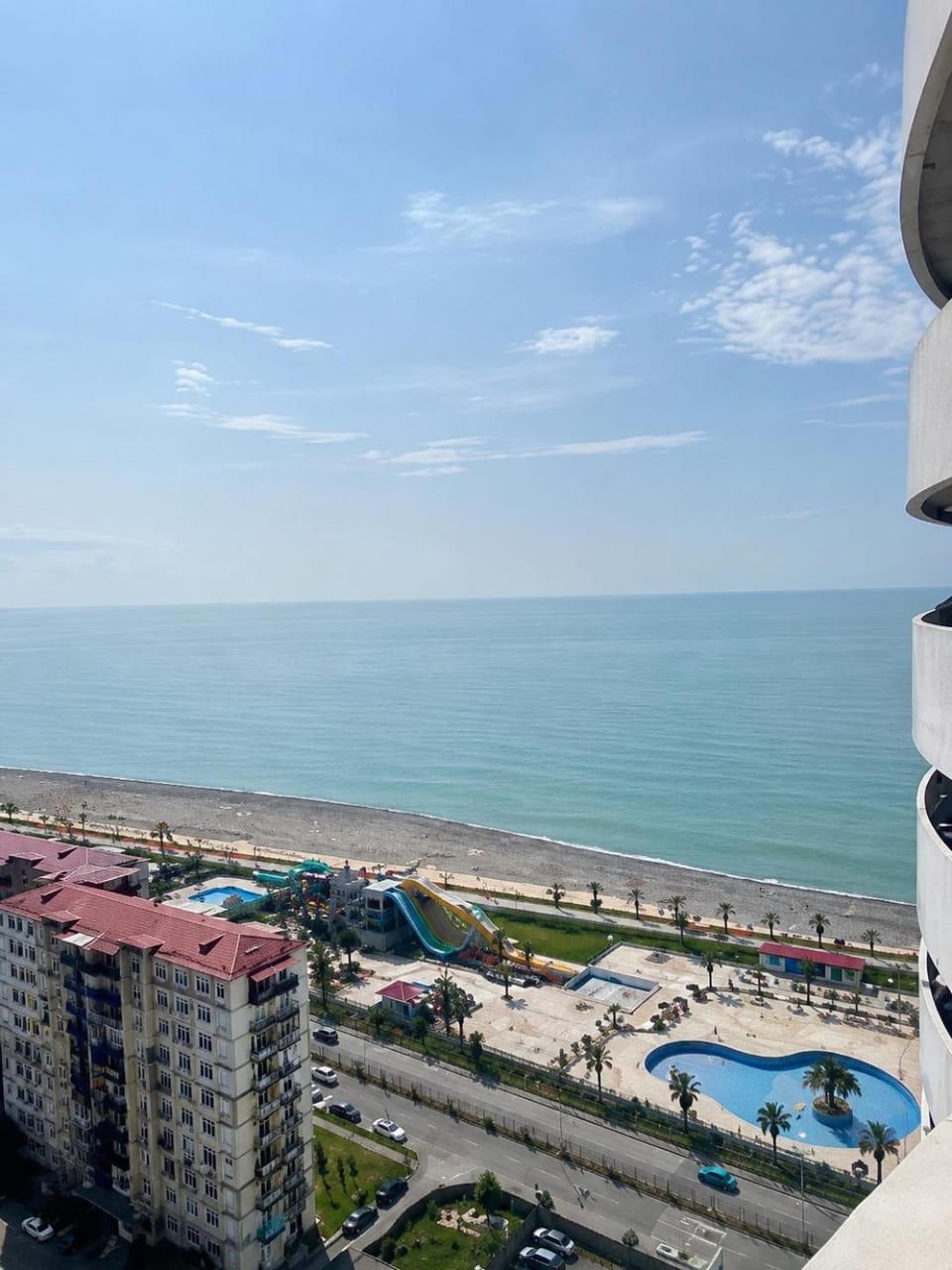 Pool view, Sea view