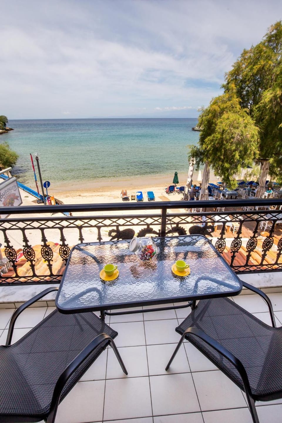 View (from property/room), Balcony/Terrace, Sea view