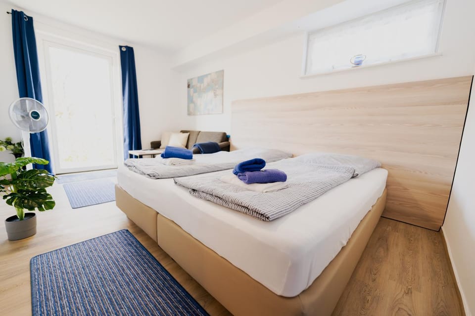Ferienhaus Schöne Aussicht Ferienwohnung Blau Apartment in Hesse