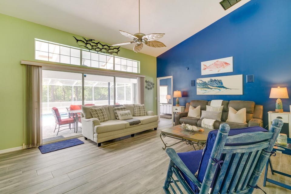 Lanai & Grill: Sunny Home Near Rainbow Springs! House in Florida