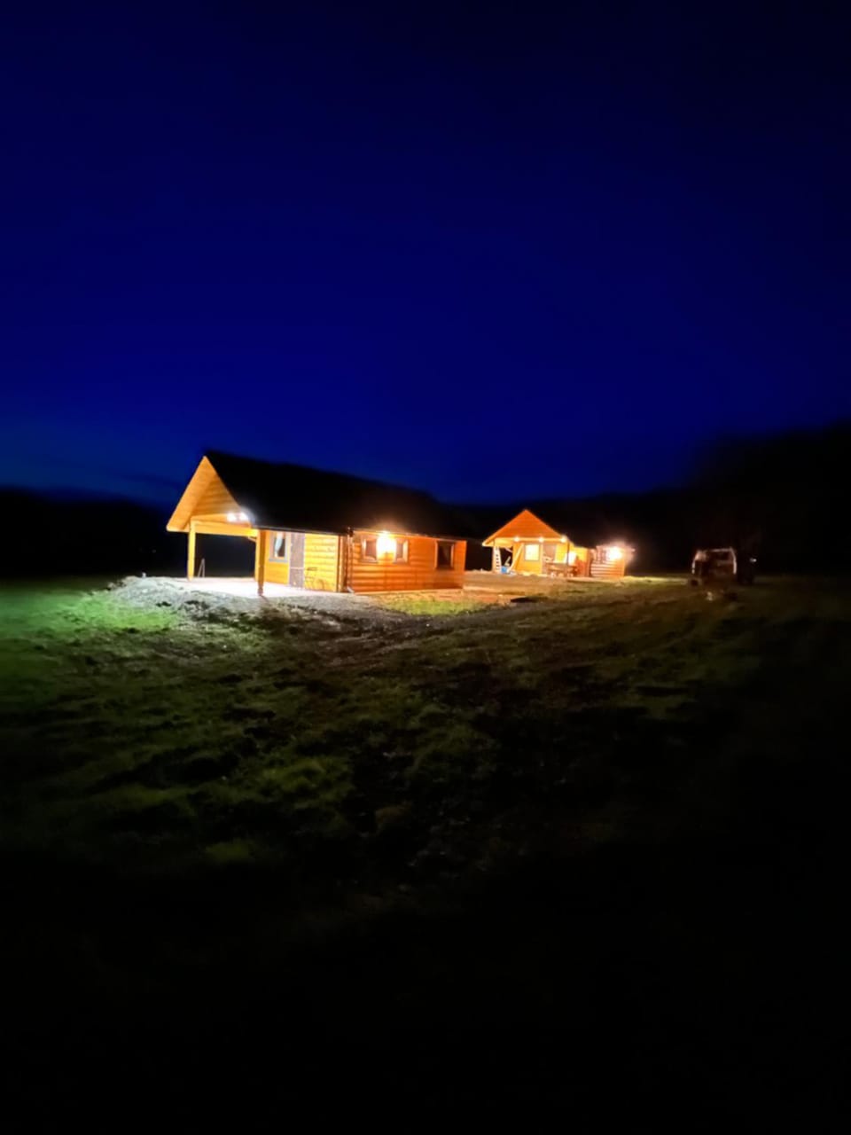Property building, Night, Natural landscape