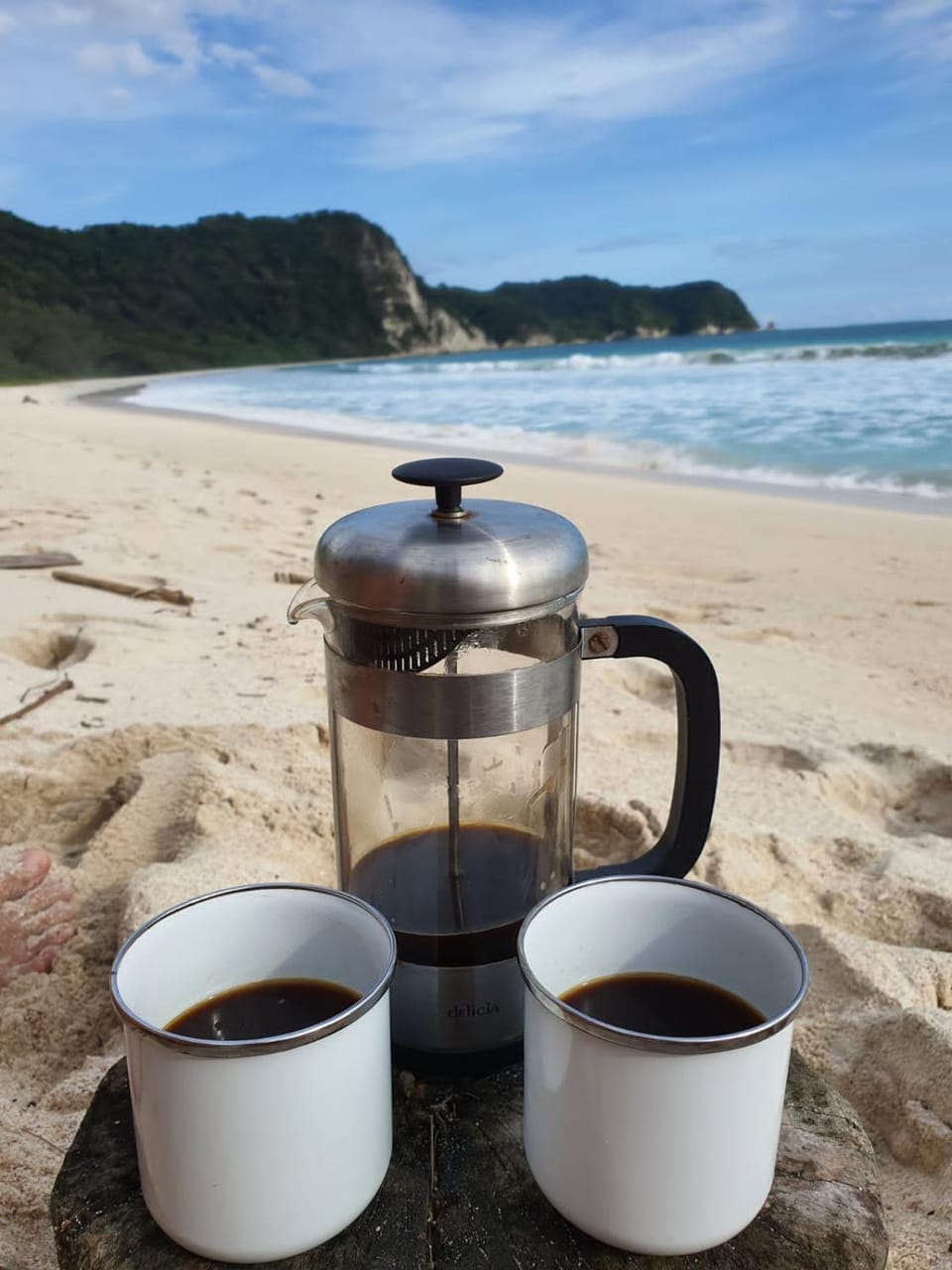 Day, Natural landscape, Coffee/tea facilities, Balcony/Terrace, Kitchen or kitchenette, Beach, Sea view