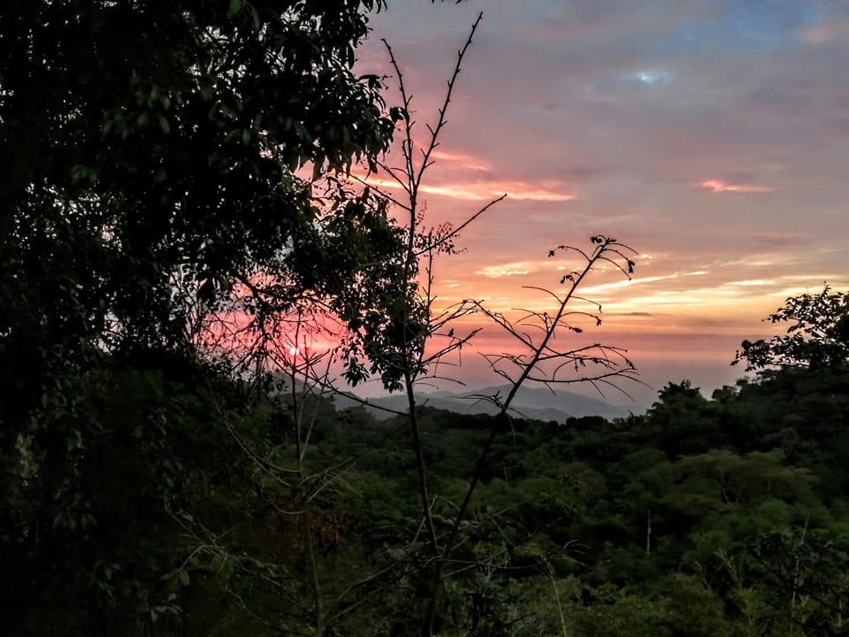 Natural landscape, Sunset