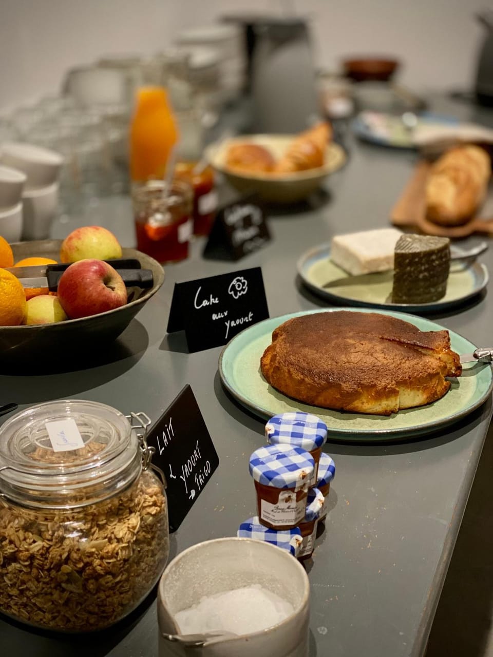Continental breakfast
