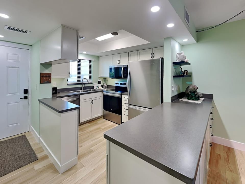 dishwasher, microwave, oven, stove, kitchen