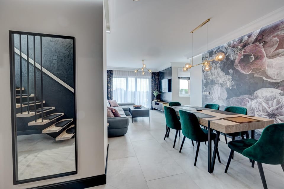 APARTAMENTY Z TARASEM NA DACHU NA WYDMACH W MIĘDZYWODZIU Apartment in West Pomeranian Voivodeship, Poland
