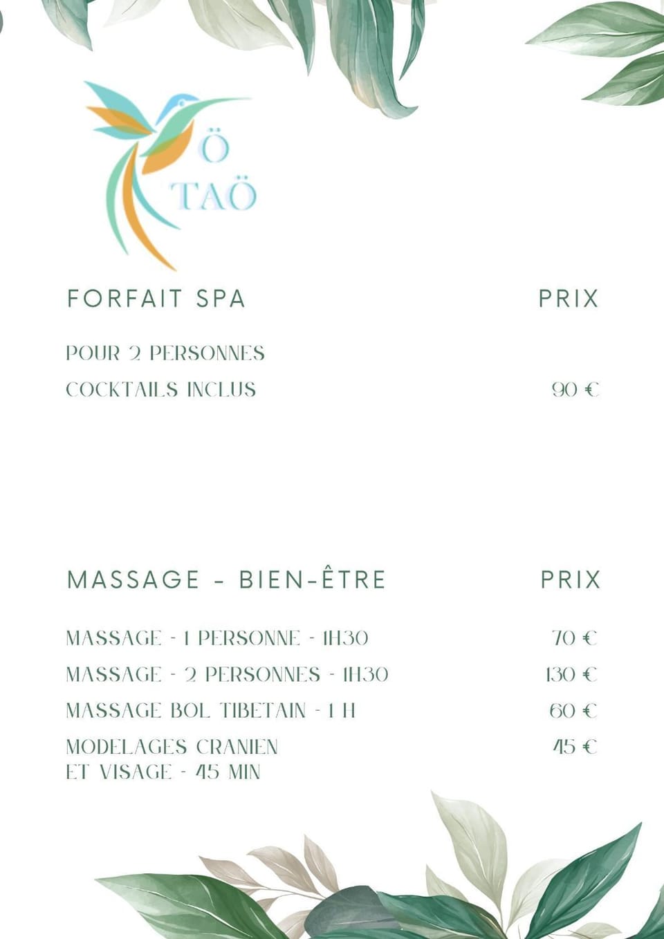 Spa and wellness centre/facilities