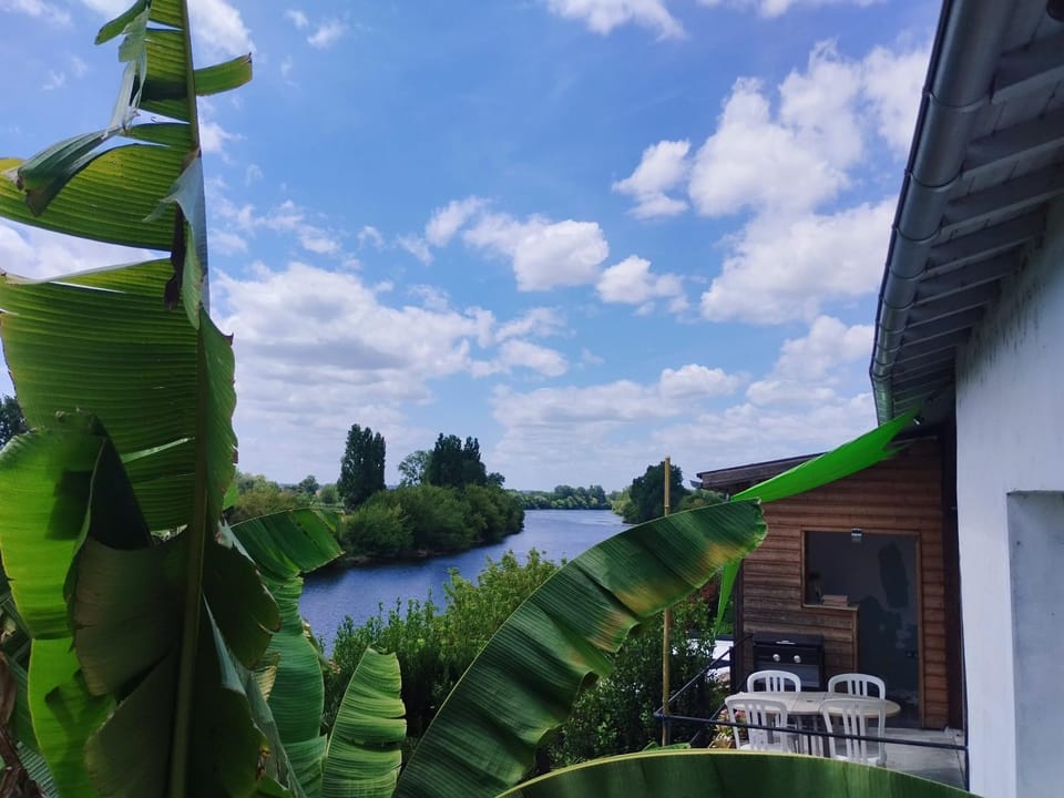 Property building, Natural landscape, View (from property/room), Balcony/Terrace, River view
