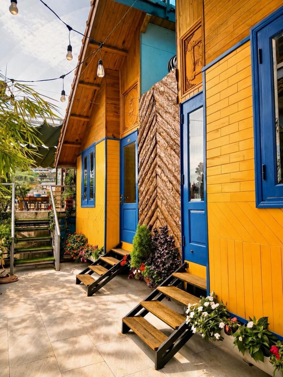 Patio, Garden, Garden view