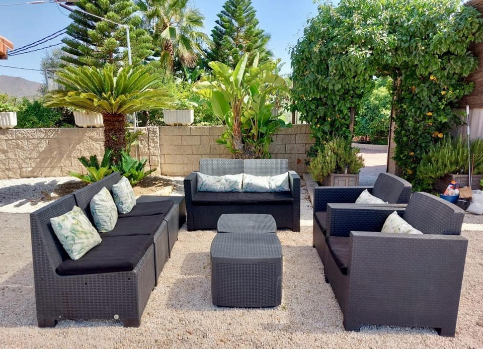 Patio, Garden, Seating area