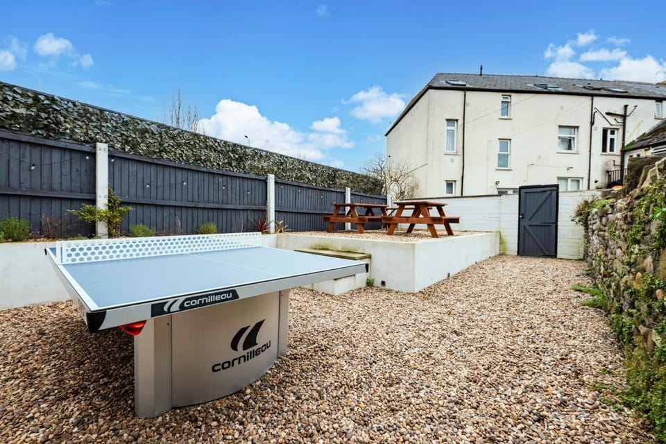 Garden, Table tennis, Table tennis