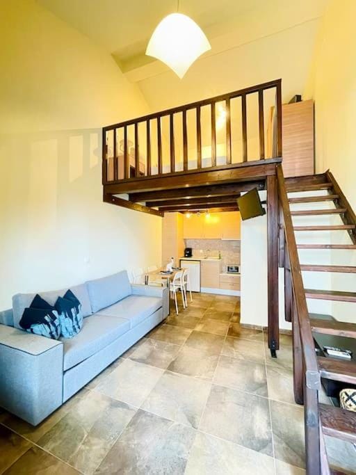 Elegant modern loft in Kryopigi House in Halkidiki