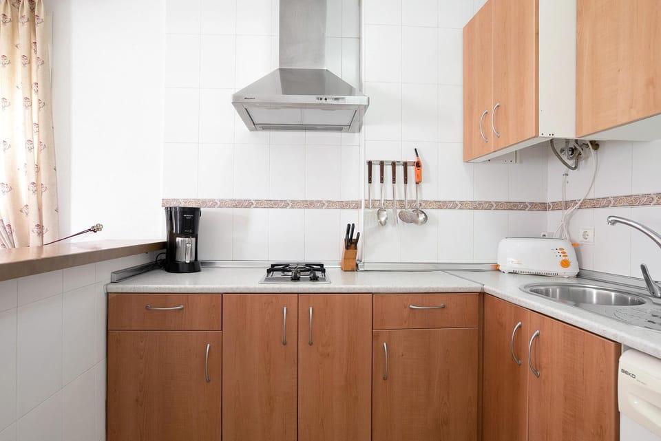 Kitchen or kitchenette, Living room