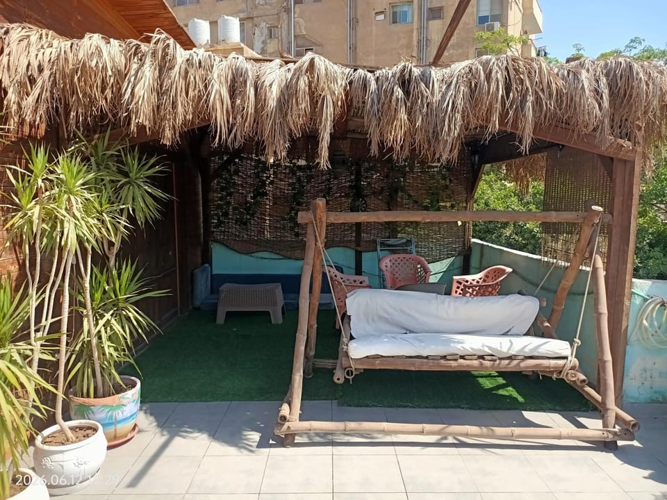 Roof of Comfort & Calm in Maadi Apartment in Cairo Governorate