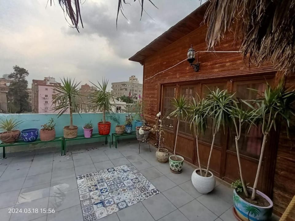 Roof of Comfort & Calm in Maadi Apartment in Cairo Governorate