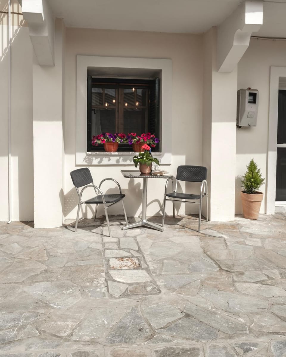 Property building, Patio
