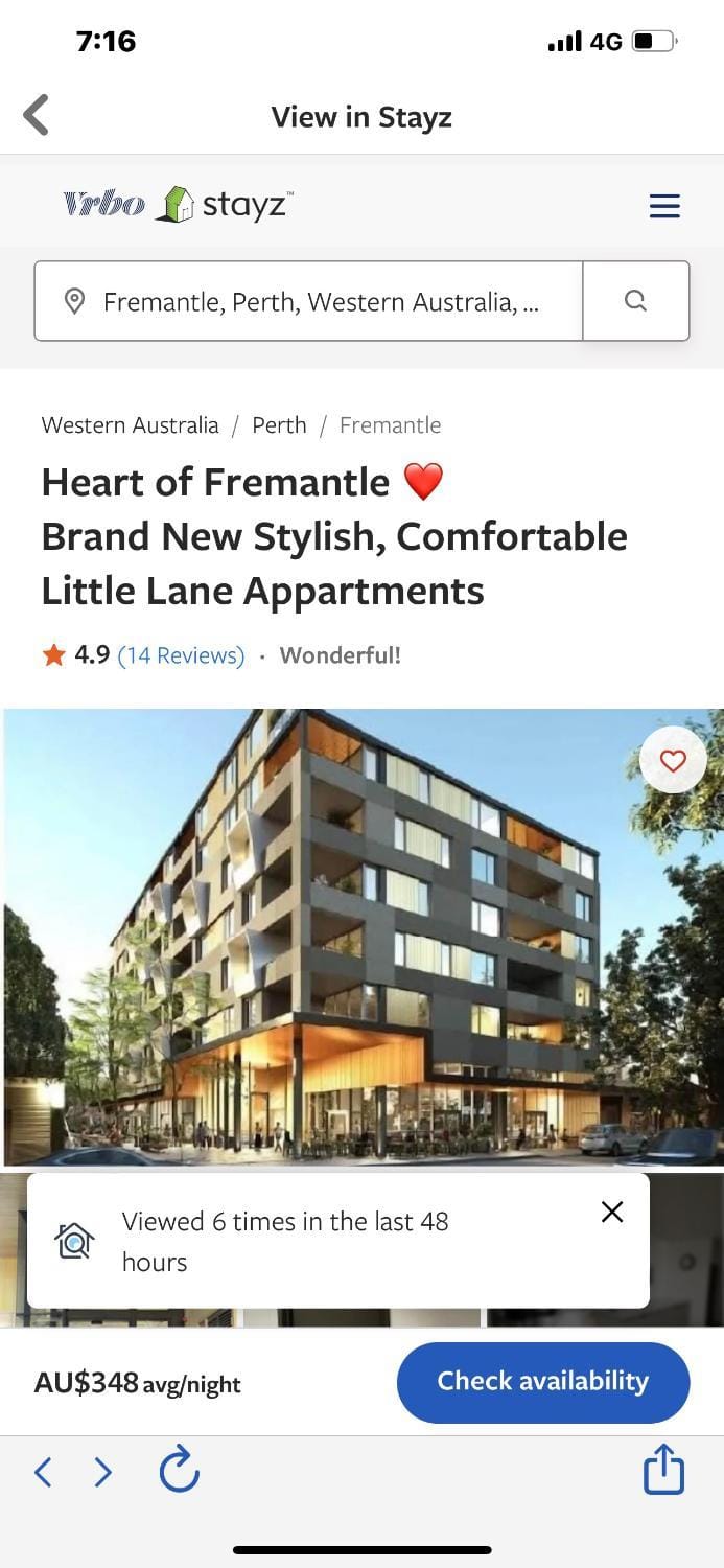 Little Lane Apartments Comfortable, Chic New Apartment in Heart Of Fremantle Features Large balcony & Free car bay Apartment in Perth
