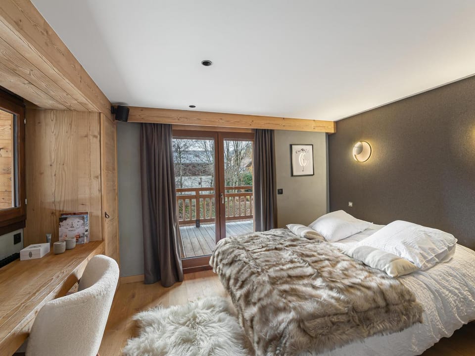 Duplex lumineux à Megève, proche télécabine du Jaillet, 2 chambres en suite, parking, casier à ski - FR-1-569-77 Cabin in Combloux