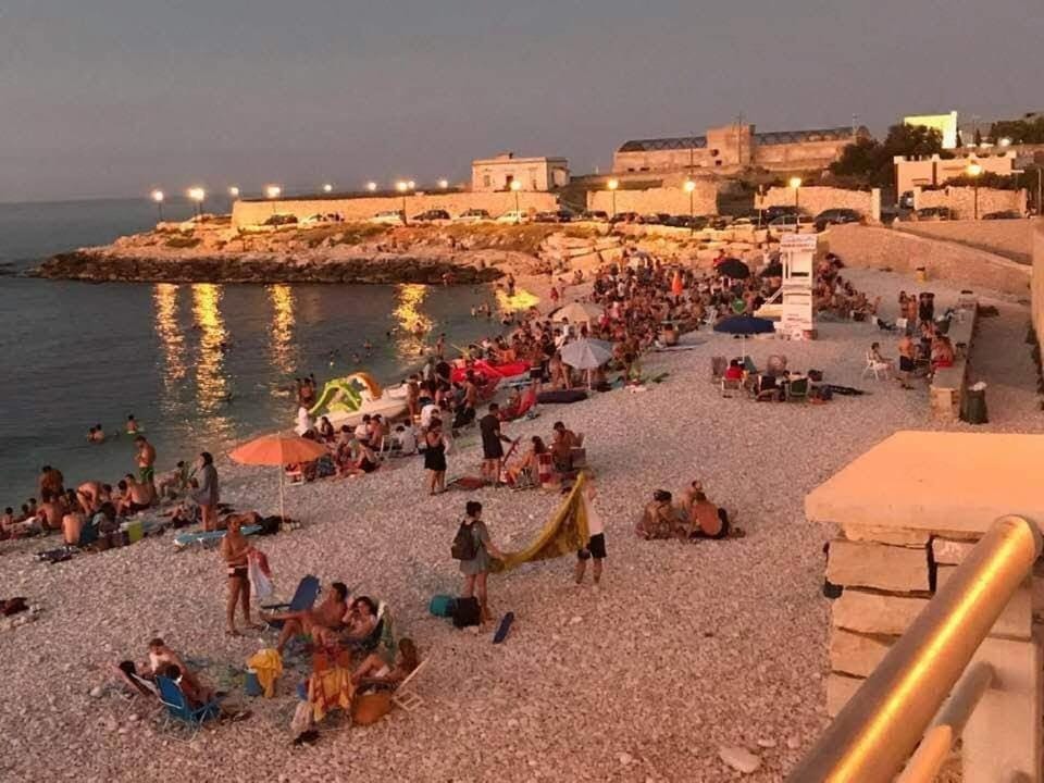 Natural landscape, Beach, Sea view, group of guests
