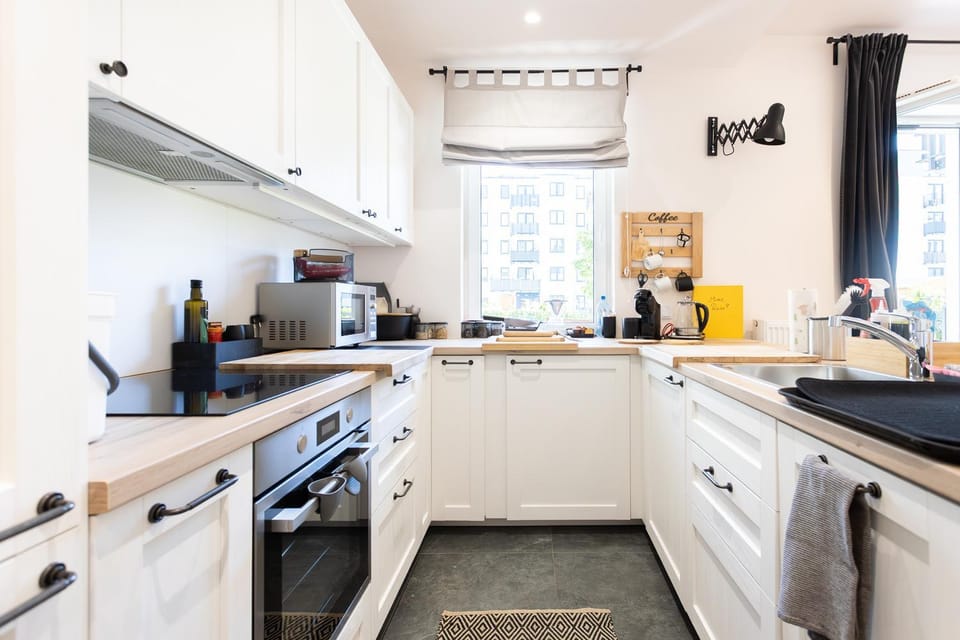 dishwasher, washing machine, dryer, kitchen