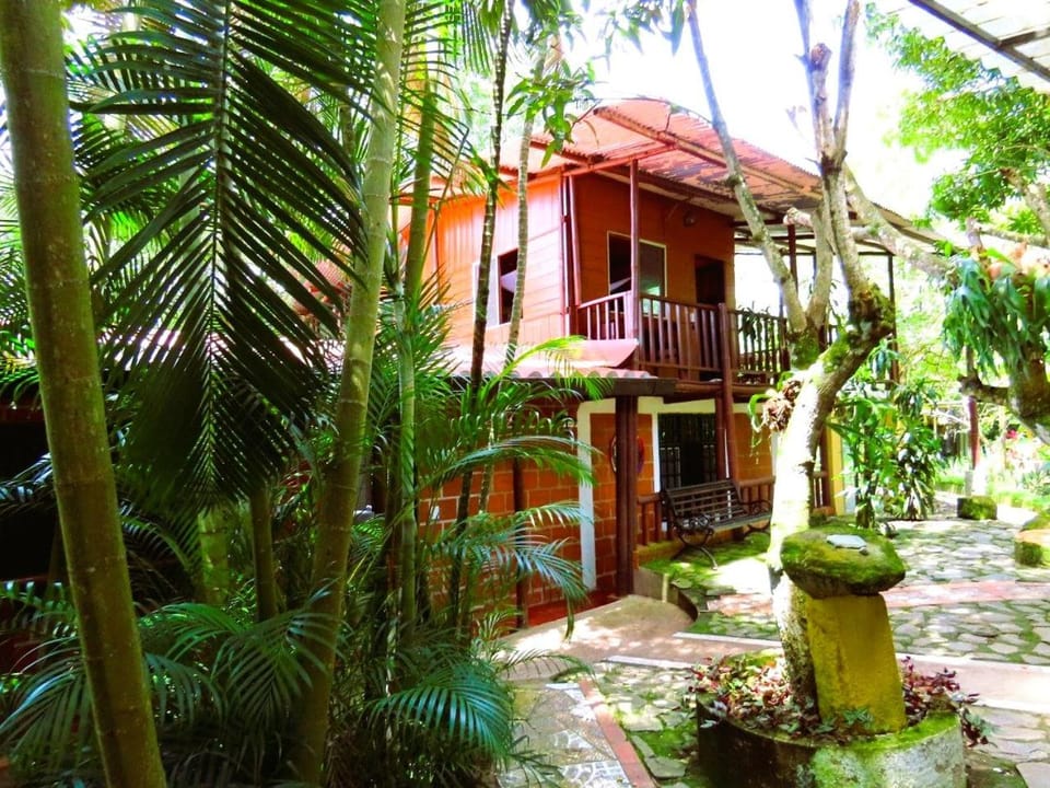 Property building, Natural landscape, Garden view
