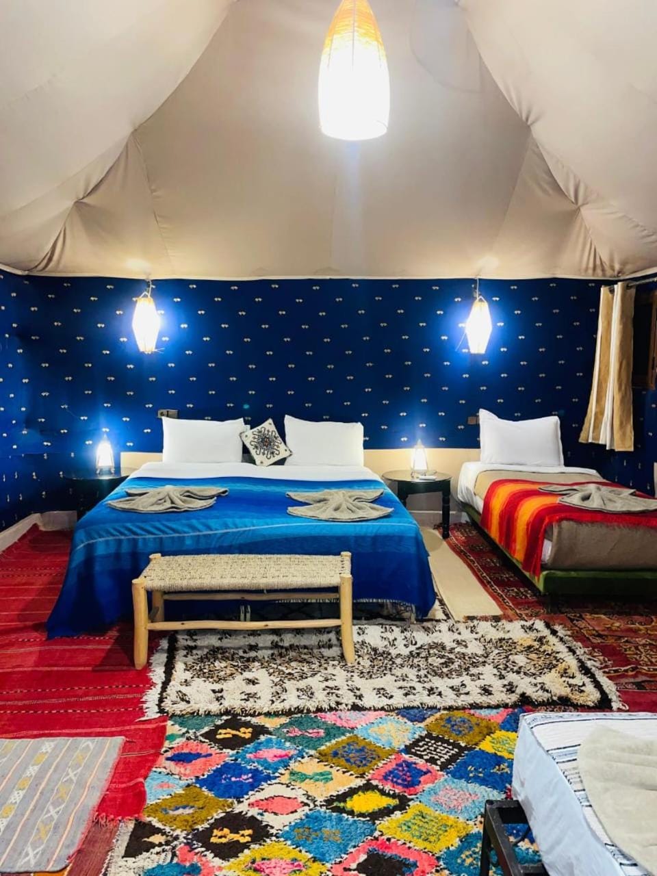 Glance over nights at luxury Campground/ 
RV Resort in Morocco