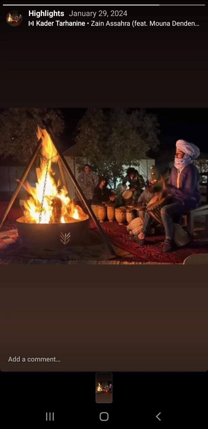 Glance over nights at luxury Campground/ 
RV Resort in Morocco
